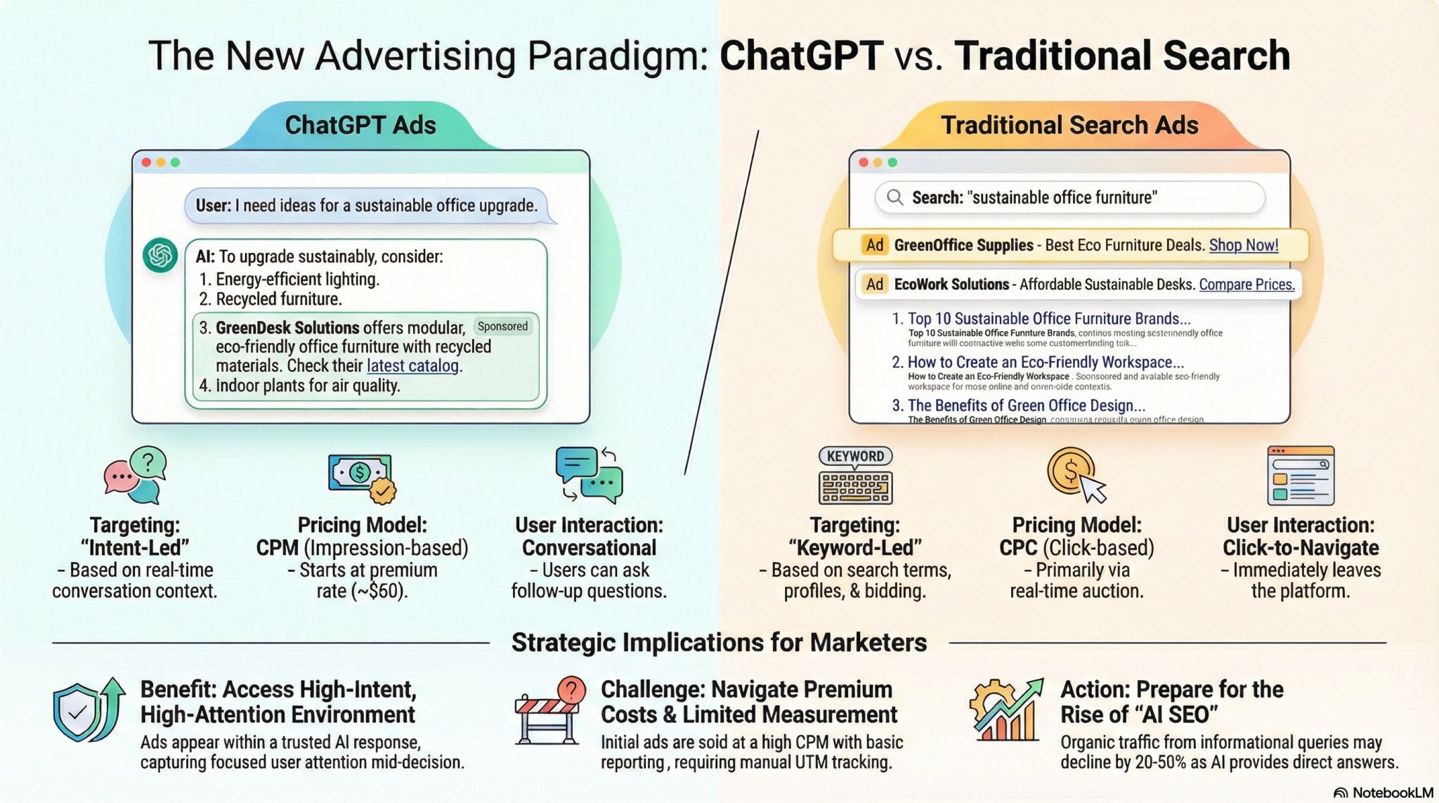 The New Advertising Paradigm: ChatGPT Ads vs Traditional Search Ads